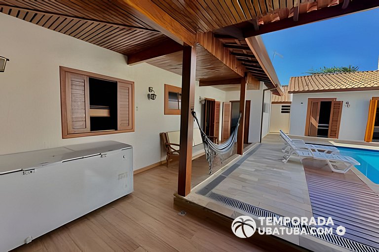 C1 - Bela casa c piscina 9 suites - Praia Grande