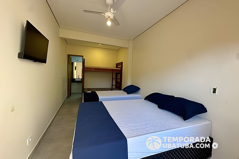 C1 - Bela casa c piscina 9 suites - Praia Grande