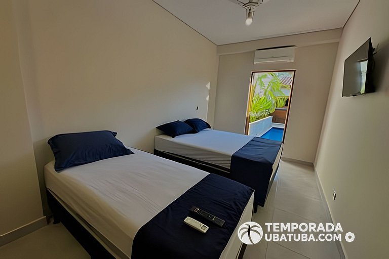 C1 - Bela casa c piscina 9 suites - Praia Grande