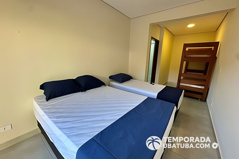 C1 - Bela casa c piscina 9 suites - Praia Grande