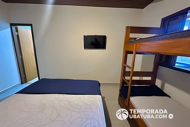 C1 - Bela casa c piscina 9 suites - Praia Grande