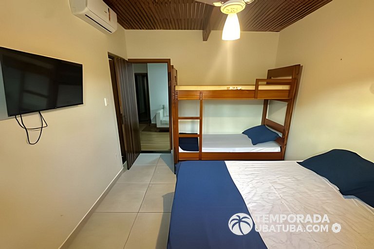 C1 - Bela casa c piscina 9 suites - Praia Grande