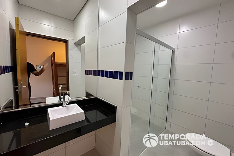 C1 - Bela casa c piscina 9 suites - Praia Grande