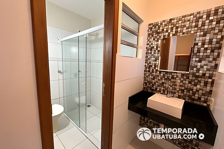 C1 - Bela casa c piscina 9 suites - Praia Grande
