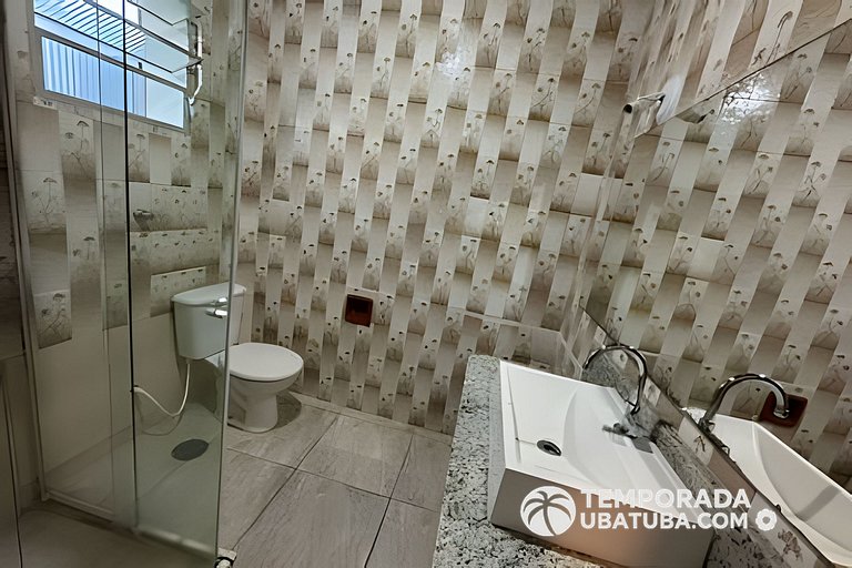 C1 - Bela casa c piscina 9 suites - Praia Grande