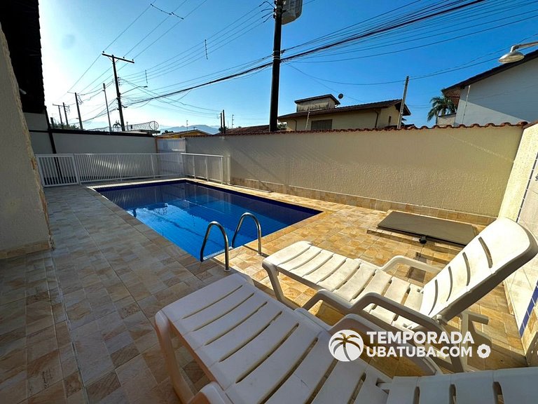 CASA2 - Belissima casa c/ piscina 5 suites ha 100m da orla.