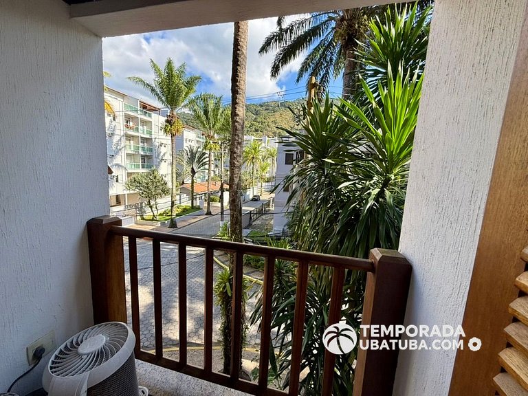 212J - 2 suites fte mar Praia Grande - Bali Resort