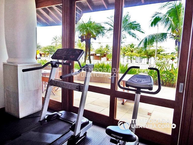 212J - 2 suites fte mar Praia Grande - Bali Resort