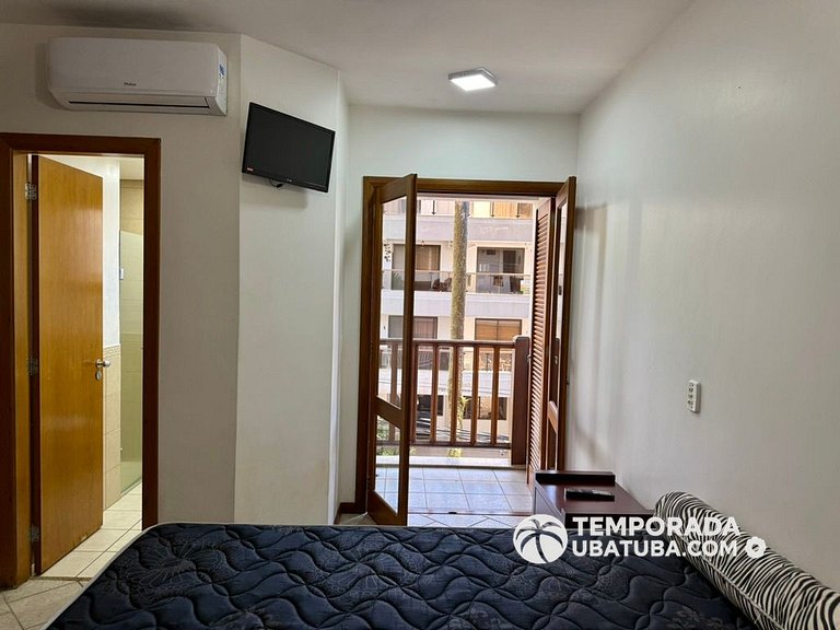 212J - 2 suites fte mar Praia Grande - Bali Resort