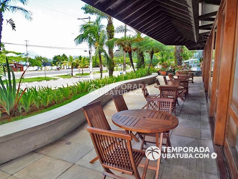 212J - 2 suites fte mar Praia Grande - Bali Resort