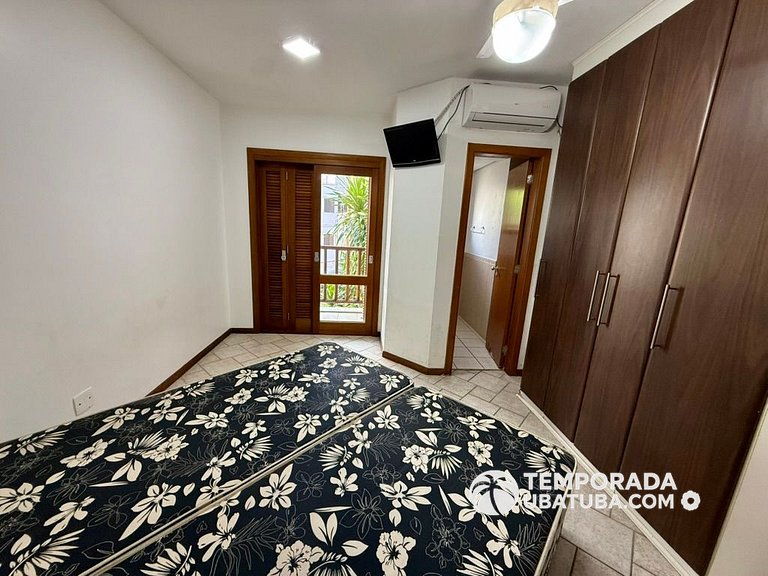 212J - 2 suites fte mar Praia Grande - Bali Resort