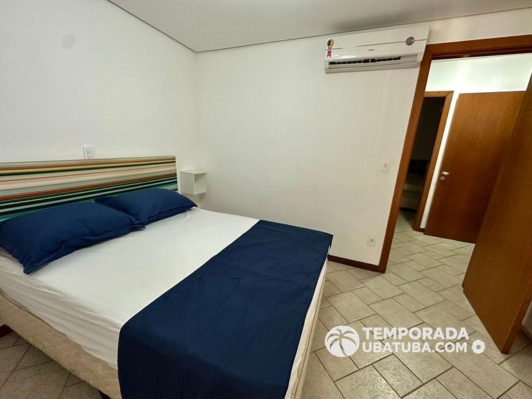 310ND Ap frente mar 3 dorm e 2 vagas - Bali Resort