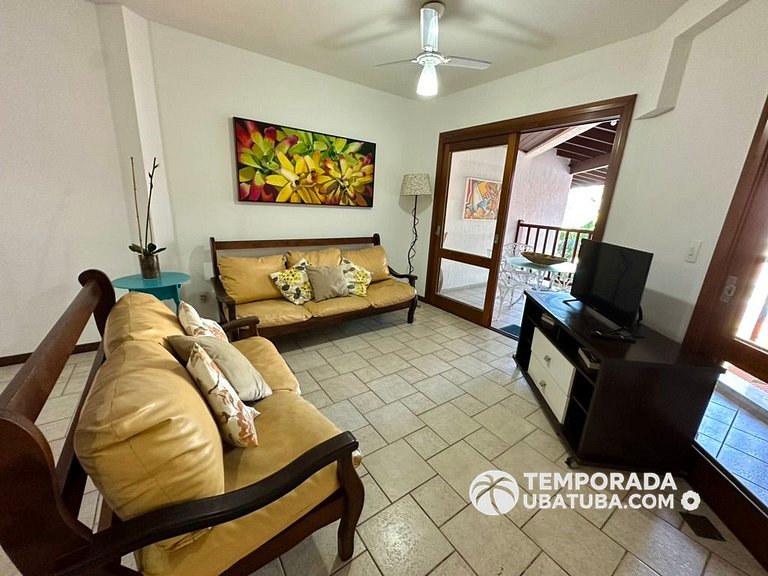 310ND Ap frente mar 3 dorm e 2 vagas - Bali Resort