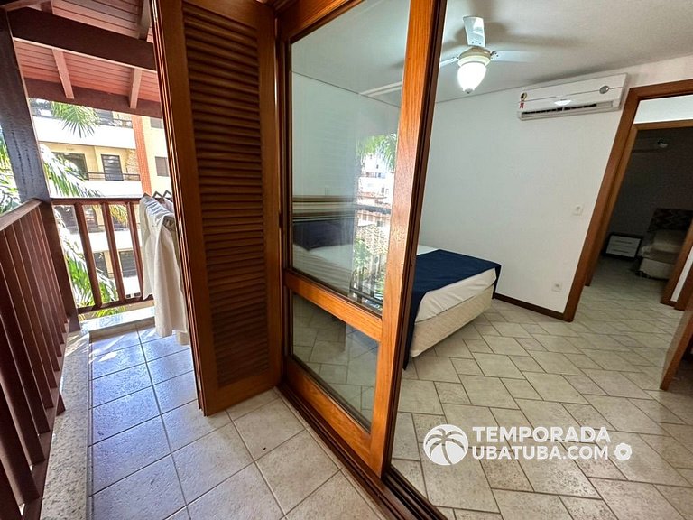 310ND Ap frente mar 3 dorm e 2 vagas - Bali Resort