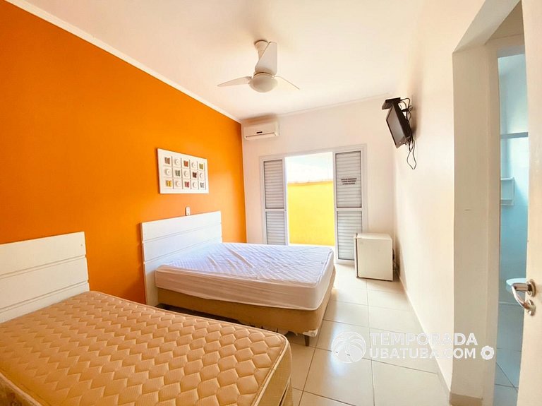 CASA4 - Linda casa c/ piscina 6 suites ha 150m da orla. Prai