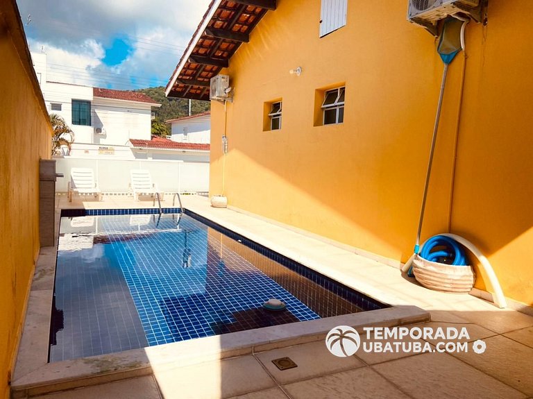 CASA4 - Linda casa c/ piscina 6 suites ha 150m da orla. Prai
