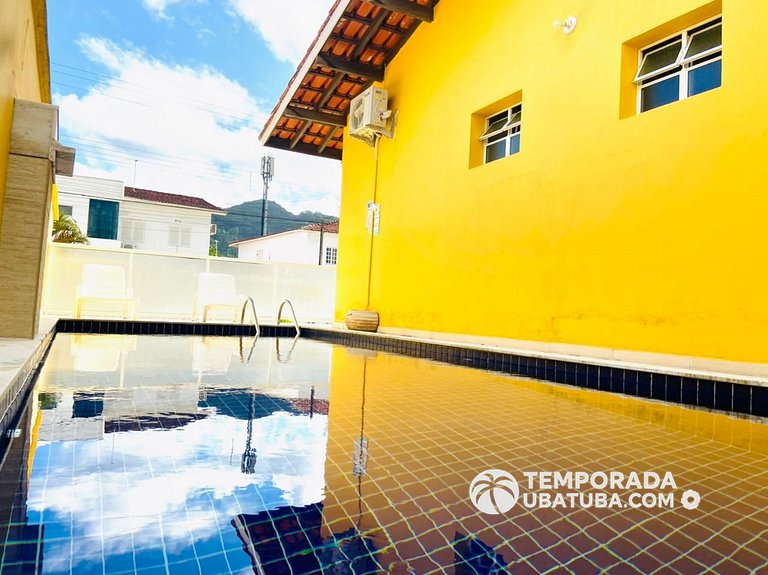 CASA4 - Linda casa c/ piscina 6 suites ha 150m da orla. Prai
