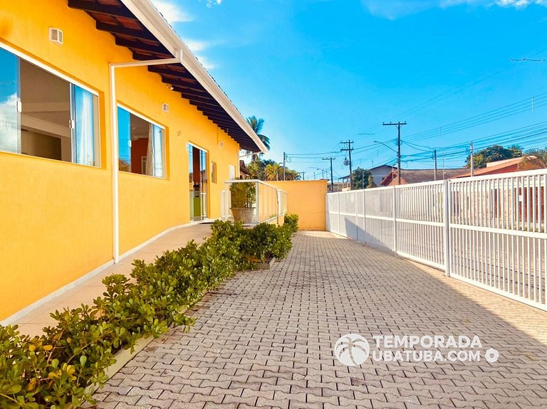 CASA4 - Linda casa c/ piscina 6 suites ha 150m da orla. Prai