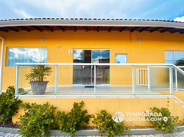 CASA4 - Linda casa c/ piscina 6 suites ha 150m da orla. Prai
