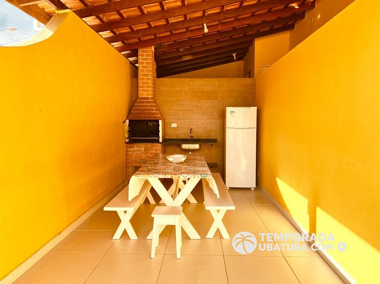 CASA4 - Linda casa c/ piscina 6 suites ha 150m da orla. Prai
