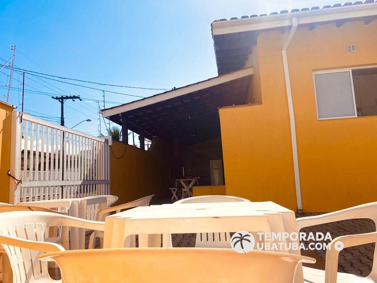 CASA4 - Linda casa c/ piscina 6 suites ha 150m da orla. Prai