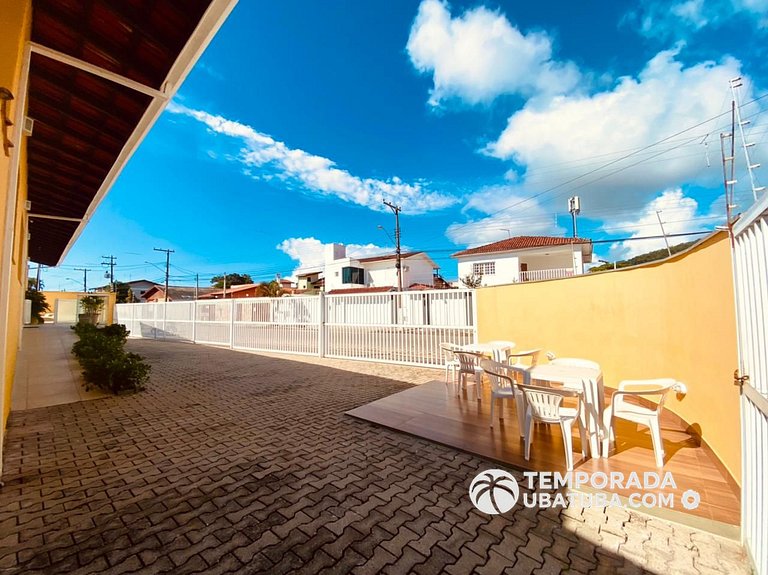 CASA4 - Linda casa c/ piscina 6 suites ha 150m da orla. Prai