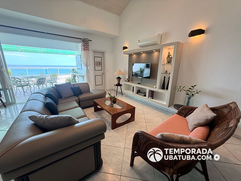 405DM – Cobertura triplex fte mar - Praia Grande