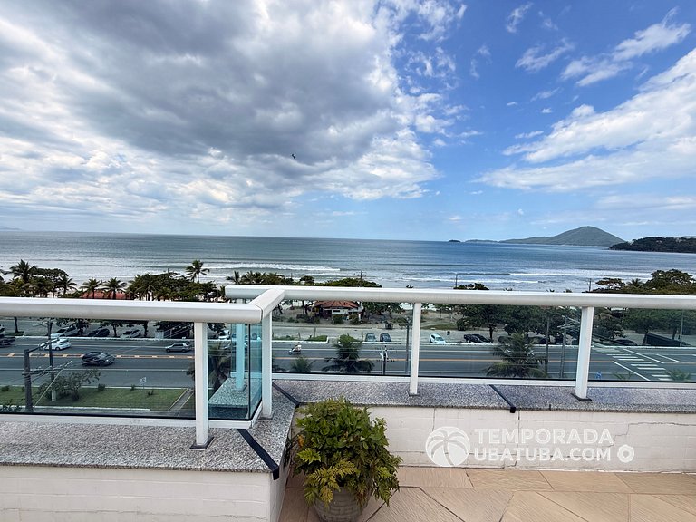 405DM – Cobertura triplex fte mar - Praia Grande
