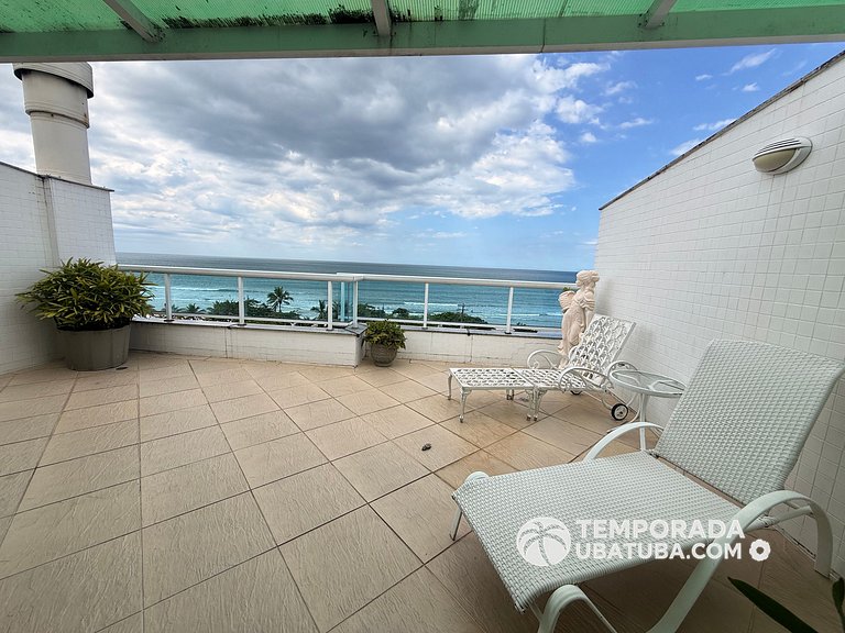 405DM – Cobertura triplex fte mar - Praia Grande