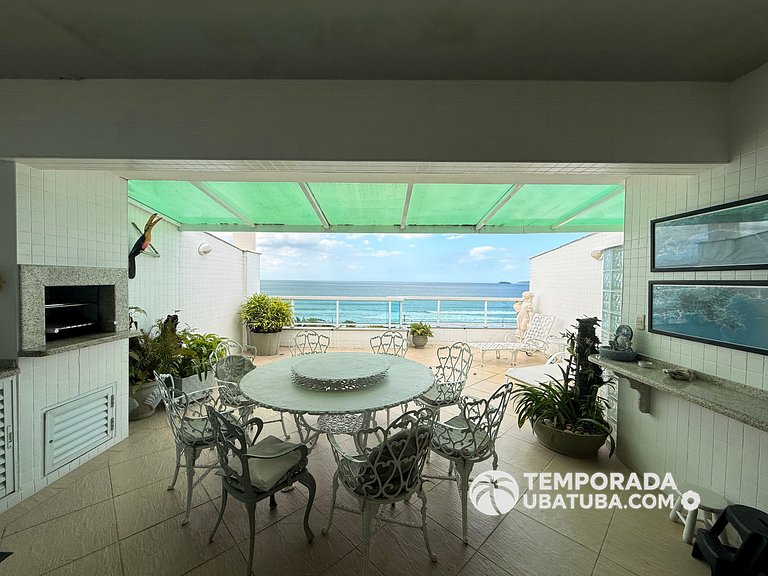 405DM – Cobertura triplex fte mar - Praia Grande