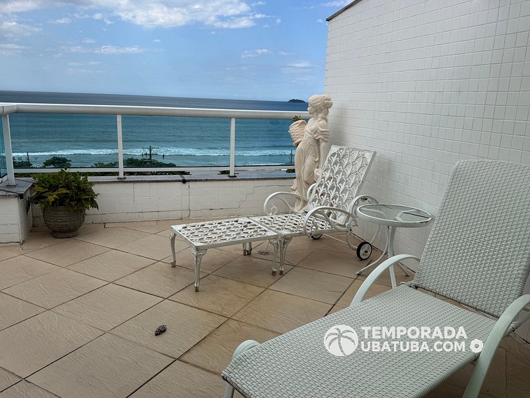 405DM – Cobertura triplex fte mar - Praia Grande