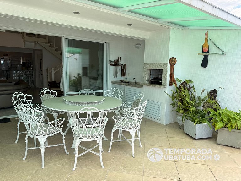 405DM – Cobertura triplex fte mar - Praia Grande