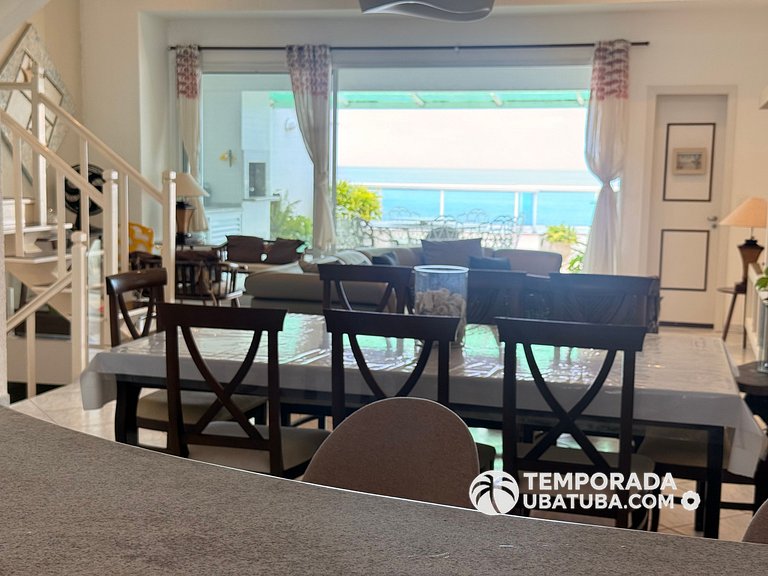 405DM – Cobertura triplex fte mar - Praia Grande