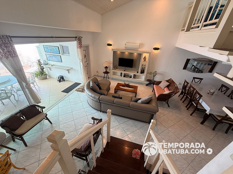 405DM – Cobertura triplex fte mar - Praia Grande