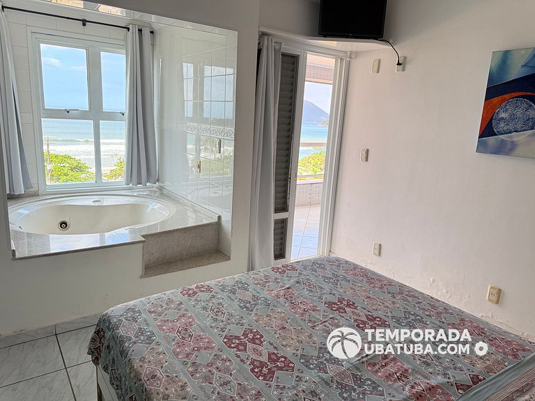 405DM – Cobertura triplex fte mar - Praia Grande