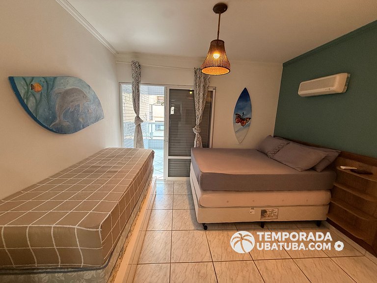 405DM – Cobertura triplex fte mar - Praia Grande