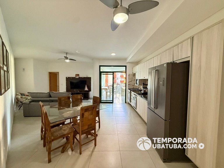 DNA911 - Apto 2 suites frente mar – Reserva DNA, Ubatuba - P