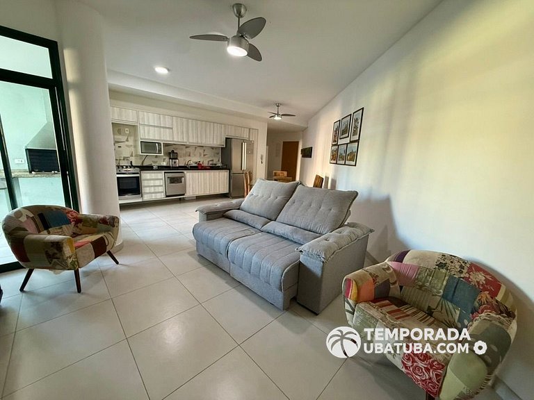 DNA911 - Apto 2 suites frente mar – Reserva DNA, Ubatuba - P