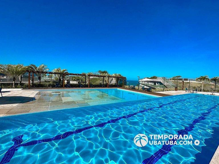 DNA911 - Apto 2 suites frente mar – Reserva DNA, Ubatuba - P