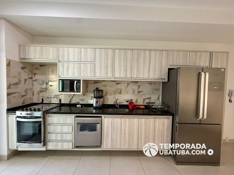 DNA911 - Apto 2 suites frente mar – Reserva DNA, Ubatuba - P
