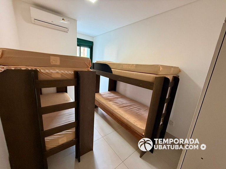 DNA911 - Apto 2 suites frente mar – Reserva DNA, Ubatuba - P