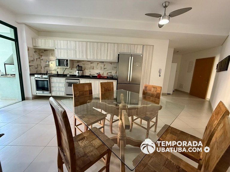 DNA911 - Apto 2 suites frente mar – Reserva DNA, Ubatuba - P