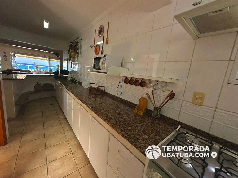 404DM - Cobertura 3 suítes fte mar - Praia Grande