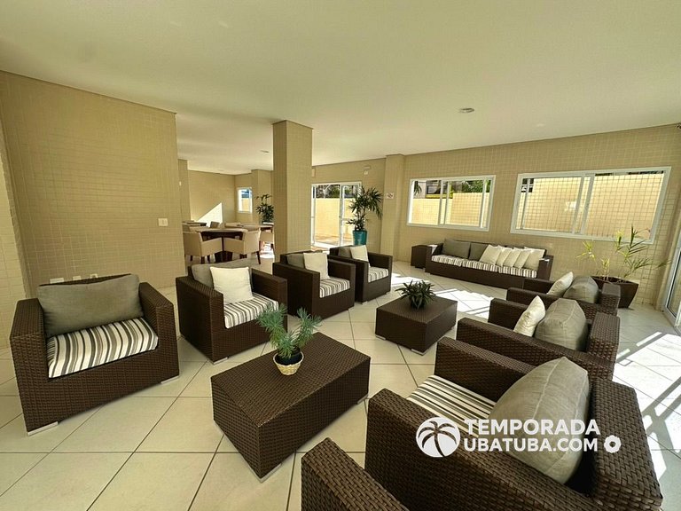 204P - Conforto e Seguranca a 100m da Praia Grande