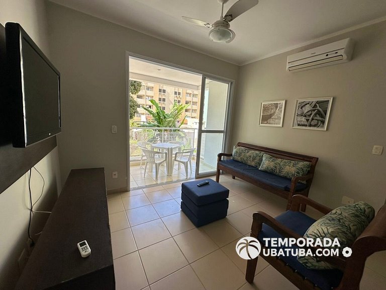13L - Apartamento de 2 quartos ar condicionado e varanda gou