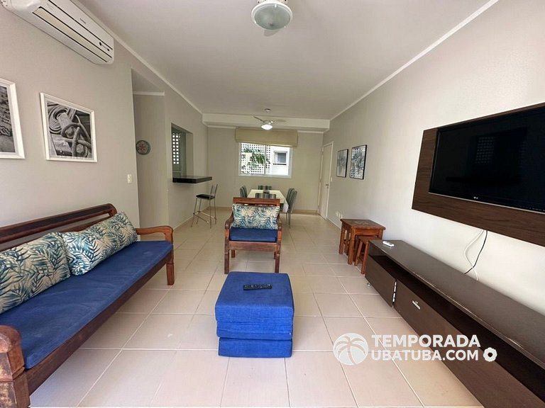 13L - Apartamento de 2 quartos ar condicionado e varanda gou