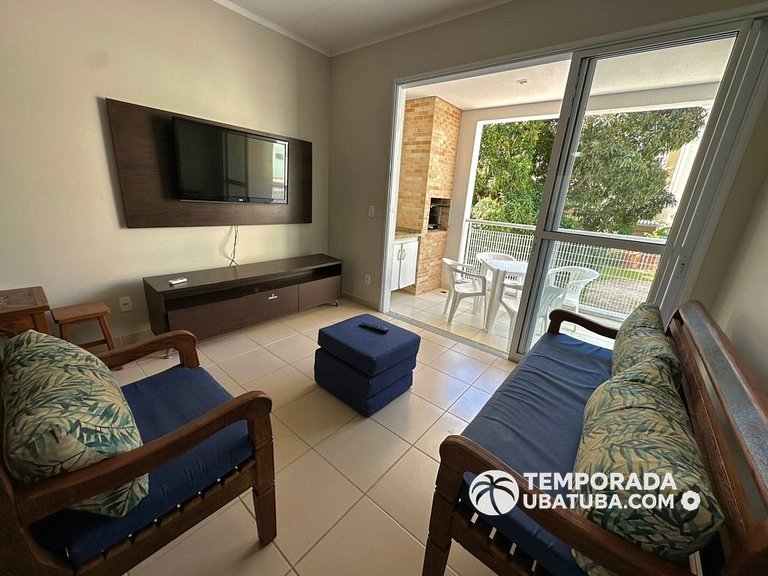 13L - Apartamento de 2 quartos ar condicionado e varanda gou