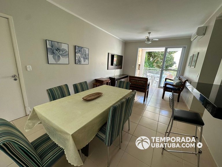13L - Apartamento de 2 quartos ar condicionado e varanda gou