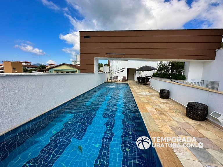13L - Apartamento de 2 quartos ar condicionado e varanda gou