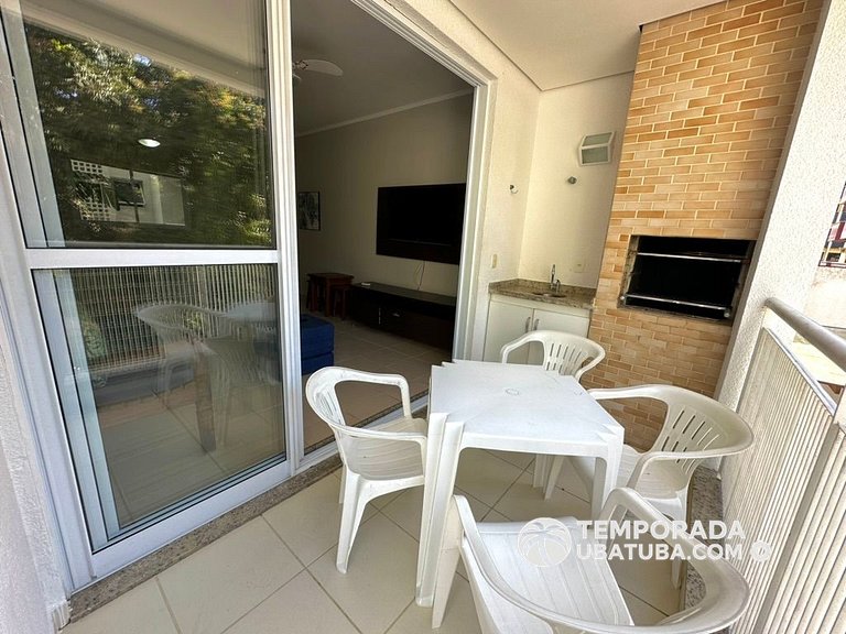 13L - Apartamento de 2 quartos ar condicionado e varanda gou